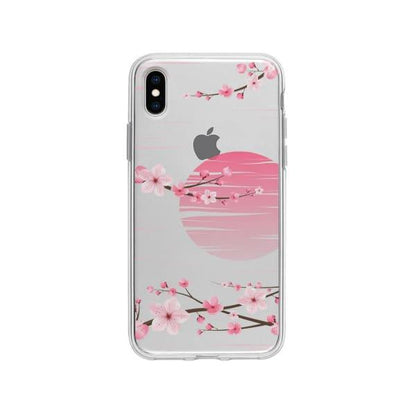 Coque Pour iPhone XS Max Sakura Blanc - Coque Wiqeo 10€-15€, Albert Dupont, Fleur, iPhone XS Max Wiqeo, Déstockeur de Coques Pour iPhone