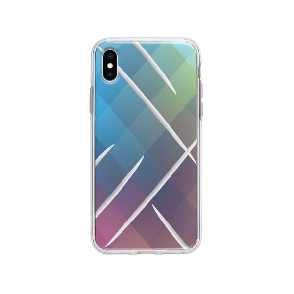 Coque Pour iPhone XS Max Teintes Abstraites - Coque Wiqeo 10€-15€, Estelle Adam, iPhone XS Max, Motif Wiqeo, Déstockeur de Coques Pour iPhone