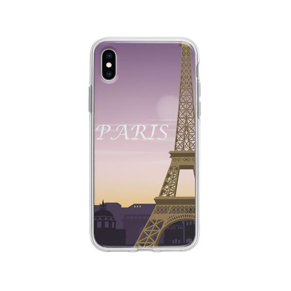 Coque Pour iPhone XS Max Tour Eiffel - Coque Wiqeo 10€-15€, iPhone XS Max, Robert Guillory, Voyage Wiqeo, Déstockeur de Coques Pour iPhone