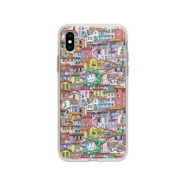 Coque Pour iPhone XS Max Ville - Coque Wiqeo 10€-15€, Estelle Adam, Illustration, iPhone XS Max Wiqeo, Déstockeur de Coques Pour iPhone