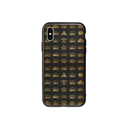 Coque Pour iPhone XS Motif Couronnes - Coque Wiqeo 10€-15€, Estelle Adam, iPhone XS, Motif Wiqeo, Déstockeur de Coques Pour iPhone