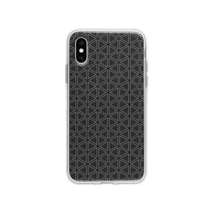 Coque Pour iPhone XS Motif Triangulaire - Coque Wiqeo 10€-15€, Estelle Adam, iPhone XS, Motif Wiqeo, Déstockeur de Coques Pour iPhone