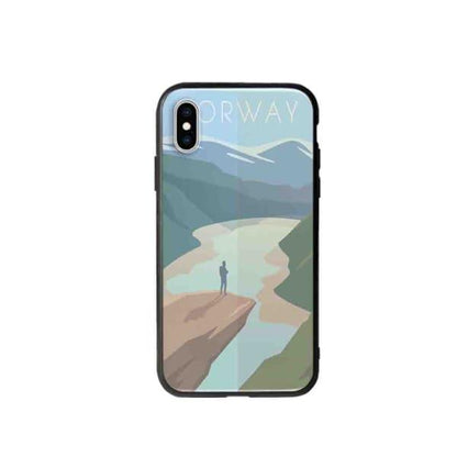 Coque Pour iPhone XS Norvège - Coque Wiqeo 10€-15€, Illustration, iPhone XS, Robert Guillory, Voyage Wiqeo, Déstockeur de Coques Pour iPhone