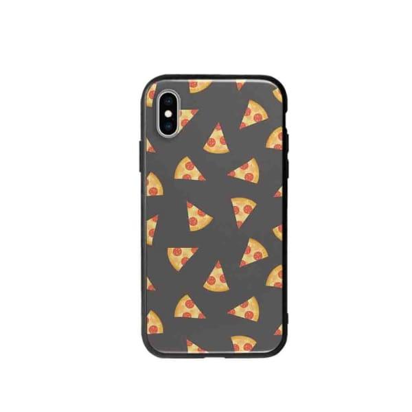 Coque Pour iPhone XS Pizza Pepperoni - Coque Wiqeo 10€-15€, Estelle Adam, iPhone XS, Motif Wiqeo, Déstockeur de Coques Pour iPhone