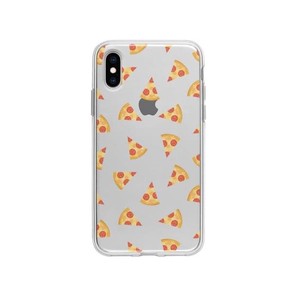 Coque Pour iPhone XS Pizza Pepperoni - Coque Wiqeo 10€-15€, Estelle Adam, iPhone XS, Motif Wiqeo, Déstockeur de Coques Pour iPhone