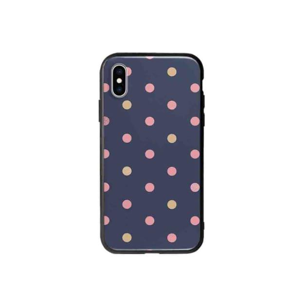 Coque Pour iPhone XS Point de Vague - Coque Wiqeo 10€-15€, Estelle Adam, iPhone XS, Motif Wiqeo, Déstockeur de Coques Pour iPhone