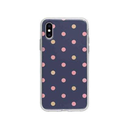 Coque Pour iPhone XS Point de Vague - Coque Wiqeo 10€-15€, Estelle Adam, iPhone XS, Motif Wiqeo, Déstockeur de Coques Pour iPhone