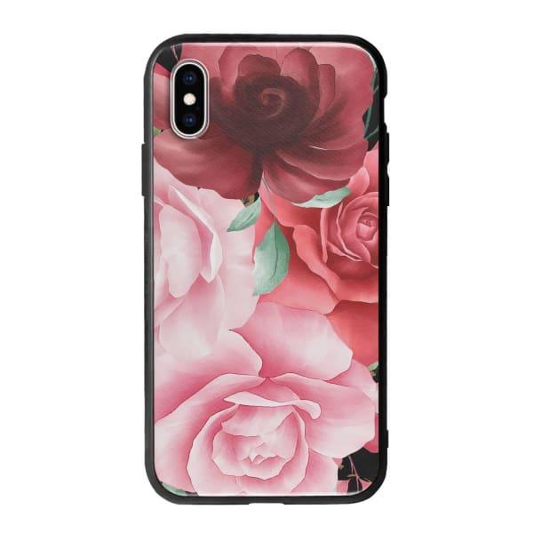 Coque Pour iPhone XS Roses - Coque Wiqeo 10€-15€, Albert Dupont, Fleur, iPhone XS Wiqeo, Déstockeur de Coques Pour iPhone