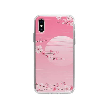 Coque Pour iPhone XS Sakura - Coque Wiqeo 10€-15€, Albert Dupont, Fleur, iPhone XS Wiqeo, Déstockeur de Coques Pour iPhone