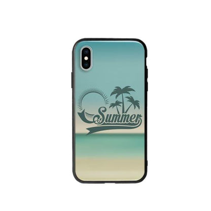 Coque Pour iPhone XS Summer - Coque Wiqeo 10€-15€, Estelle Adam, iPhone XS, Motif Wiqeo, Déstockeur de Coques Pour iPhone