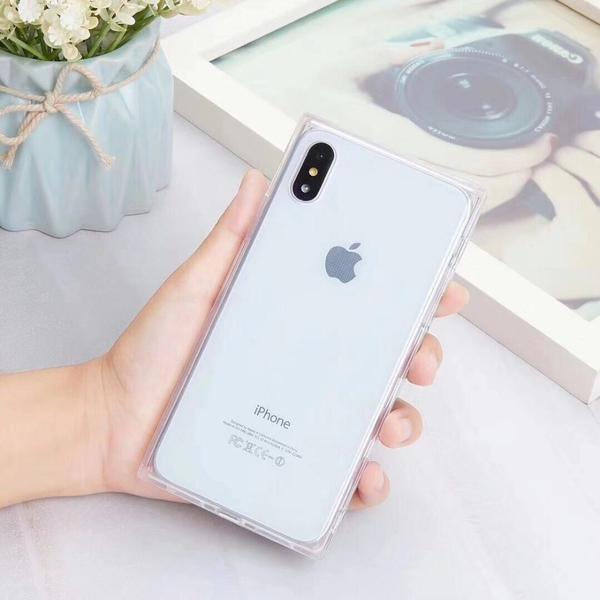 Coque rectangulaire de luxe en silicone pour iPhone 12 Pro Max - Coque Wiqeo Apple, Coque, Elle, Fine, iPhone 12 Pro Max, Lui, Slim, Tendance, Ultra Slim Wiqeo, Déstockeur de Coques Pour iPhone