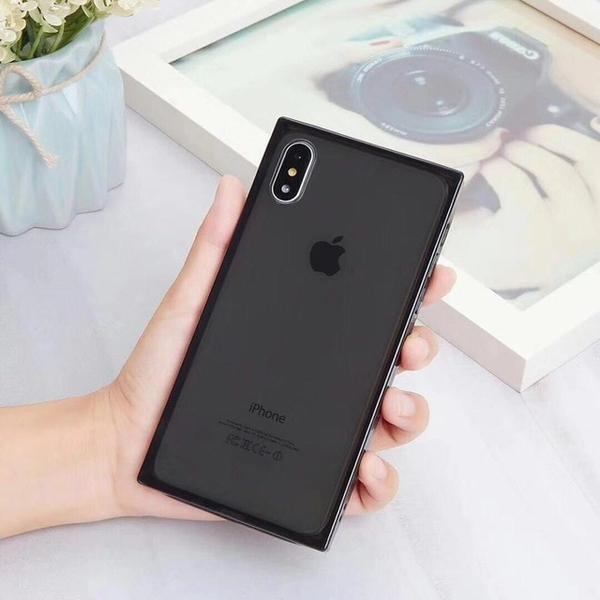 Coque rectangulaire de luxe en silicone pour iPhone 11 Pro - Coque Wiqeo Apple, Coque, Elle, Fine, iPhone 11 Pro, Lui, Slim, Tendance, Ultra Slim Wiqeo, Déstockeur de Coques Pour iPhone