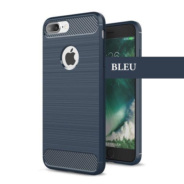 Coque reproduction carbone brossé anti traces d'empreintes pour iPhone 11 - Coque Wiqeo Apple, Coque, Elle, Fine, iPhone 11, Lui, Slim, Tendance, Ultra Slim Wiqeo, Déstockeur de Coques Pour iPhone