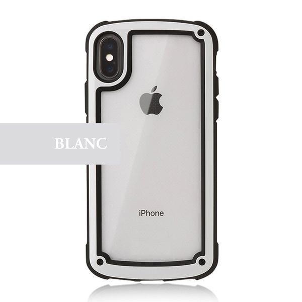 Coque Airbag en Silicone Transparente pour iPhone Xr, Wiqeo