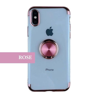 Coque transparente à fixation magnétique et bordures aspect platine pour iPhone 11 Pro Max - Coque Wiqeo Apple, Coque, Elle, Fine, iPhone 11 Pro Max, Lui, Slim, Tendance, Ultra Slim Wiqeo, Déstockeur de Coques Pour iPhone