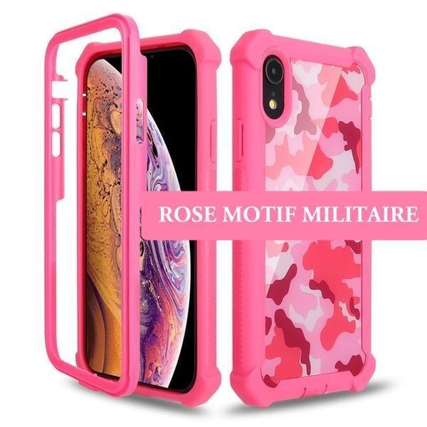 Rose Motif Militaire - Wiqeo Wiqeo, Déstockeur de Coques Pour iPhone