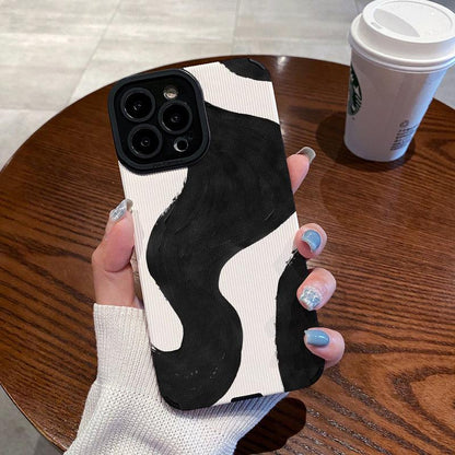 Coque à Rayures Zébrées pour iPhone 15 - Coque Wiqeo 10€-15€, Coque, iPhone 15, Silicone Wiqeo, Déstockeur de Coques Pour iPhone