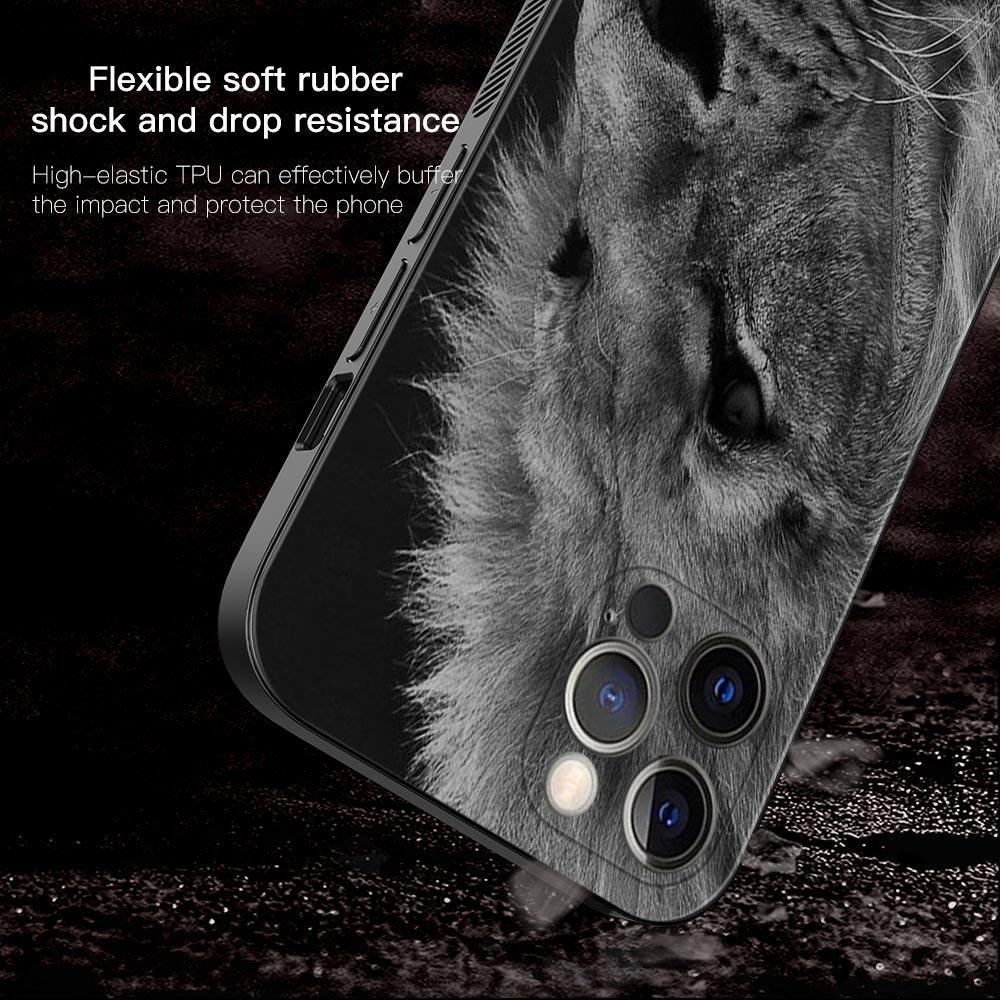 Coque Animaux Imprimés 3D pour iPhone 12 Pro Max - Coque Wiqeo 10€-15€, Coque, iPhone 12 Pro Max, Silicone Wiqeo, Déstockeur de Coques Pour iPhone