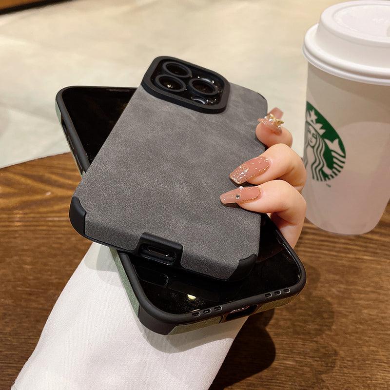 Coque Aspect Cuir Souple pour iPhone 15 Plus - Coque Wiqeo 10€-15€, Coque, Cuir, iPhone 15 Plus Wiqeo, Déstockeur de Coques Pour iPhone