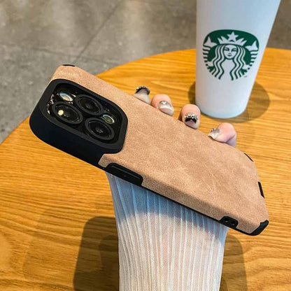 Coque Aspect Cuir Souple pour iPhone 15 Plus - Coque Wiqeo 10€-15€, Coque, Cuir, iPhone 15 Plus Wiqeo, Déstockeur de Coques Pour iPhone