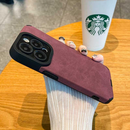 Coque Aspect Cuir Souple pour iPhone 15 Plus - Coque Wiqeo 10€-15€, Coque, Cuir, iPhone 15 Plus Wiqeo, Déstockeur de Coques Pour iPhone