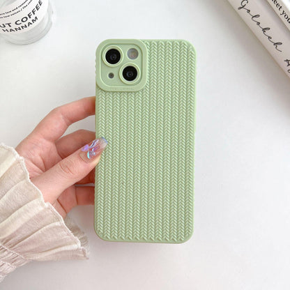 Coque Aspect Tissé Minimale pour iPhone 15 Plus - Coque Wiqeo 10€-15€, Coque, iPhone 15 Plus Wiqeo, Déstockeur de Coques Pour iPhone