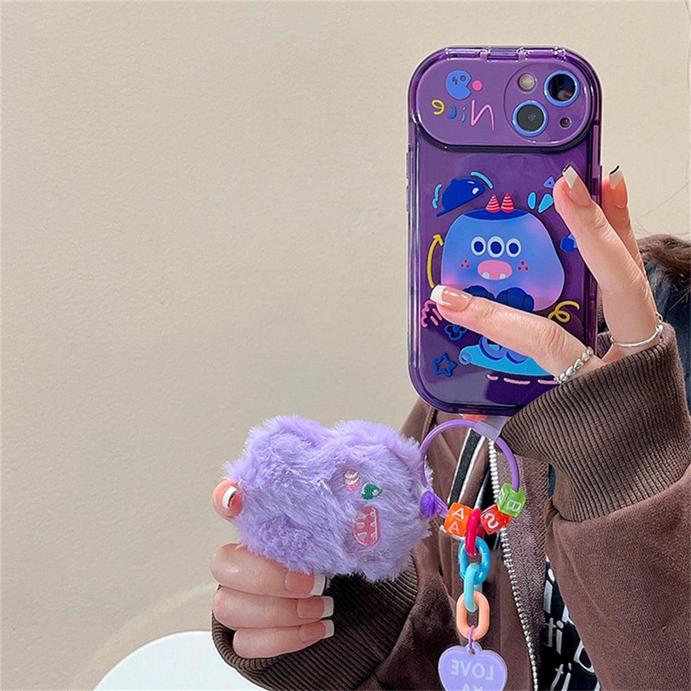 Coque Créatures Mignonnes Avec Pendentif pour iPhone 13 Pro Max - Coque Wiqeo 15€-20€, Coque, iPhone 13 Pro Max, Transparente Wiqeo, Déstockeur de Coques Pour iPhone