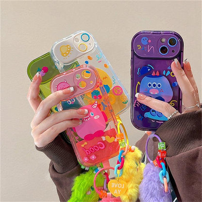 Coque Créatures Mignonnes Avec Pendentif pour iPhone 15 Plus - Coque Wiqeo 15€-20€, Coque, iPhone 15 Plus, Transparente Wiqeo, Déstockeur de Coques Pour iPhone