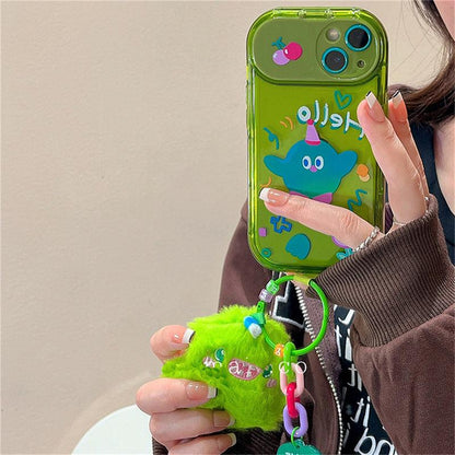 Coque Créatures Mignonnes Avec Pendentif pour iPhone 15 Plus - Coque Wiqeo 15€-20€, Coque, iPhone 15 Plus, Transparente Wiqeo, Déstockeur de Coques Pour iPhone