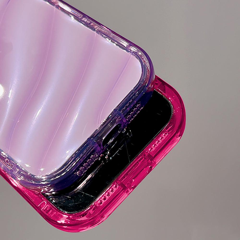 Coque en SIlicone avec Motif Ondulé pour iPhone 15 Plus - Coque Wiqeo 15€-20€, Coque, iPhone 15 Plus, Silicone, Transparente Wiqeo, Déstockeur de Coques Pour iPhone