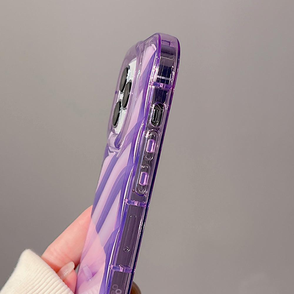 Coque en SIlicone avec Motif Ondulé pour iPhone 15 Plus - Coque Wiqeo 15€-20€, Coque, iPhone 15 Plus, Silicone, Transparente Wiqeo, Déstockeur de Coques Pour iPhone