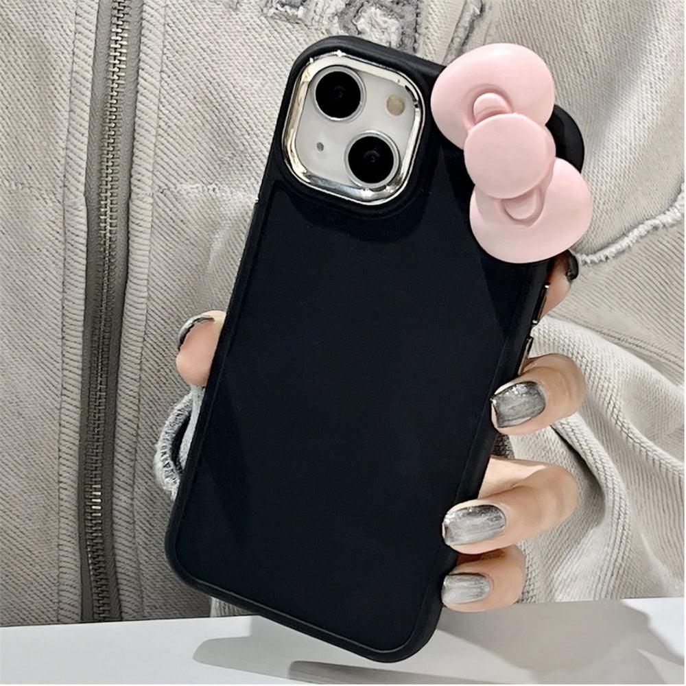 Coque en SIlicone avec Nœud Papillon pour iPhone 14 Pro - Coque Wiqeo 15€-20€, Coque, iPhone 14 Pro, Silicone Wiqeo, Déstockeur de Coques Pour iPhone