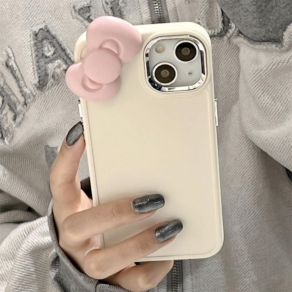 Coque en SIlicone avec Nœud Papillon pour iPhone 15 Plus - Coque Wiqeo 15€-20€, Coque, iPhone 15 Plus, Silicone Wiqeo, Déstockeur de Coques Pour iPhone