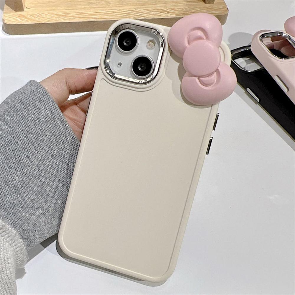 Coque en SIlicone avec Nœud Papillon pour iPhone 15 Plus - Coque Wiqeo 15€-20€, Coque, iPhone 15 Plus, Silicone Wiqeo, Déstockeur de Coques Pour iPhone