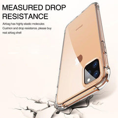 Coque Transparente en Silicone Renforcé pour iPhone 13, Wiqeo
