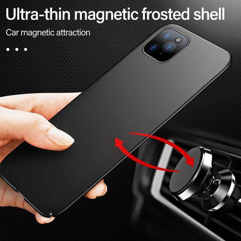 Coque Magnétique Ultra Mince pour iPhone 11 - Coque Wiqeo 10€-15€, Coque, iPhone 11, Magnétique, Minimaliste, Silicone Wiqeo, Déstockeur de Coques Pour iPhone