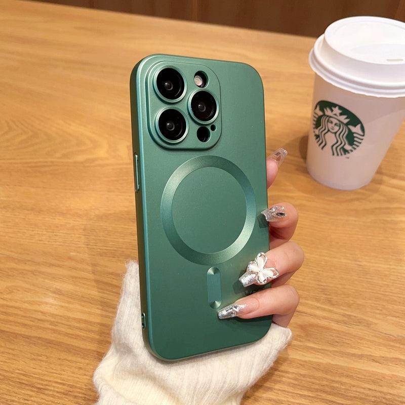 Coque Magsafe Brossée pour iPhone 12 Pro - Coque Wiqeo 10€-15€, Coque, iPhone 12 Pro, Magsafe Wiqeo, Déstockeur de Coques Pour iPhone