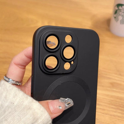 Coque Magsafe Brossée pour iPhone 15 Plus - Coque Wiqeo 10€-15€, Coque, iPhone 15 Plus, Magsafe Wiqeo, Déstockeur de Coques Pour iPhone