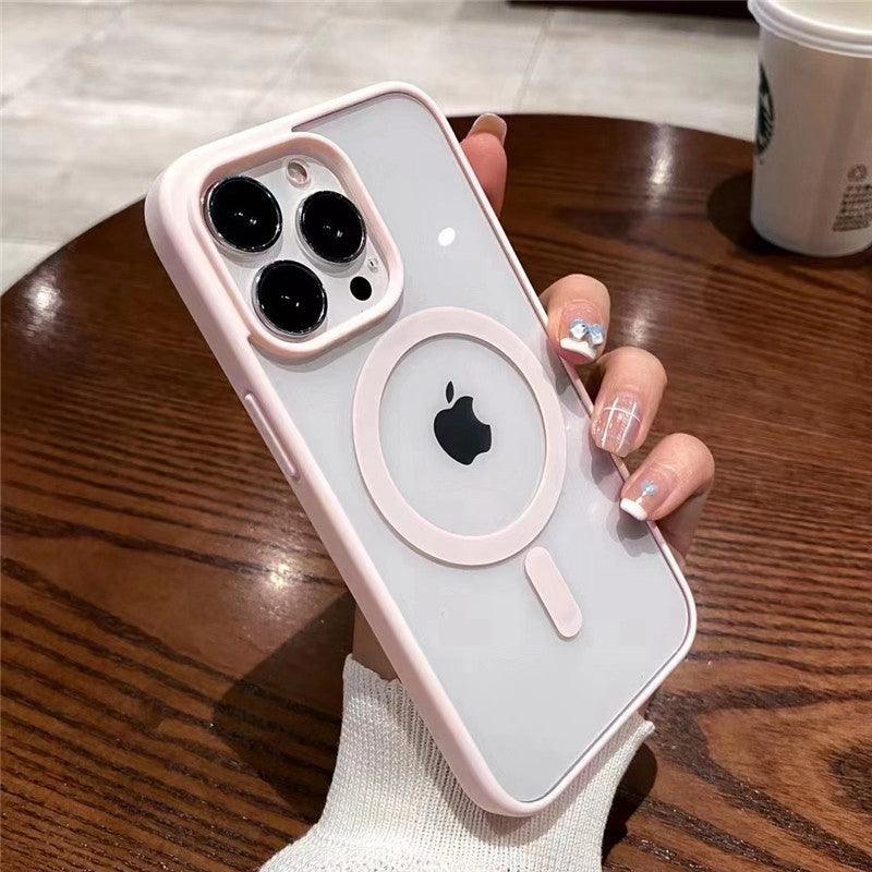 Coque Magsafe Chargement Magnétique pour iPhone 13 Pro Max - Coque Wiqeo 10€-15€, Coque, iPhone 13 Pro Max, Magsafe, Silicone, Transparente Wiqeo, Déstockeur de Coques Pour iPhone