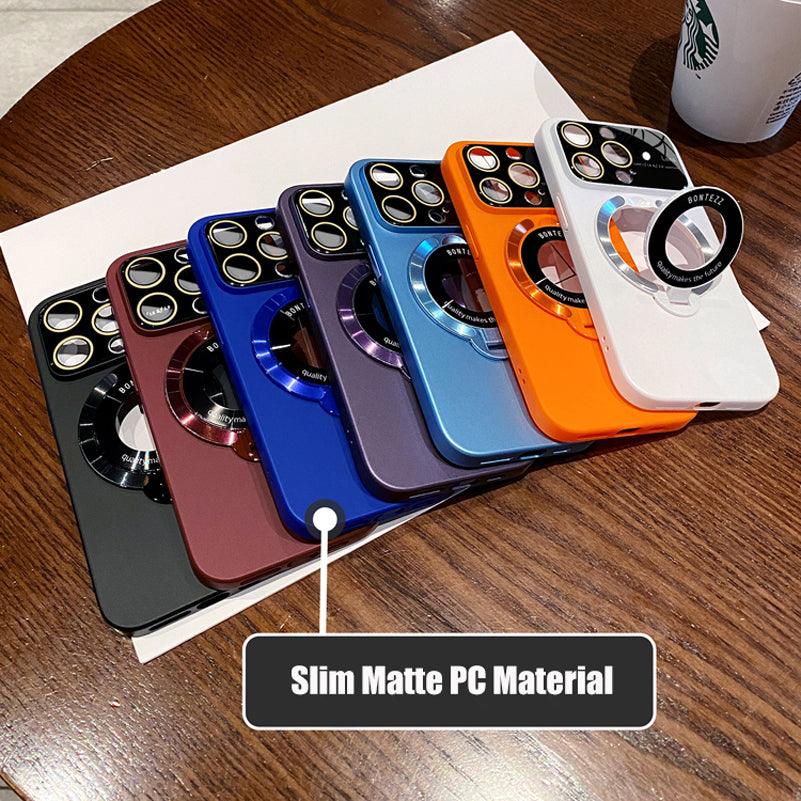 Coque Magsafe Luxe avec Support Rabattable pour iPhone 15 Plus - Coque Wiqeo 15€-20€, Coque, iPhone 15 Plus, Magsafe, Silicone, Support Wiqeo, Déstockeur de Coques Pour iPhone