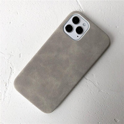 Coque Minimaliste Ultra Fine en Daim pour iPhone 15 Plus - Coque Wiqeo 10€-15€, Coque, Cuir, iPhone 15 Plus Wiqeo, Déstockeur de Coques Pour iPhone