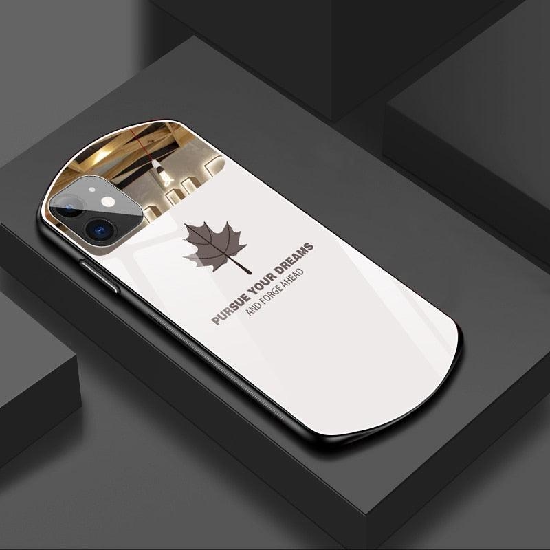 Coque Miroir Aspect Verre Trempé pour iPhone SE 2020 - Coque Wiqeo 10€-15€, Coque, iPhone SE 2020, Luxe, Silicone Wiqeo, Déstockeur de Coques Pour iPhone