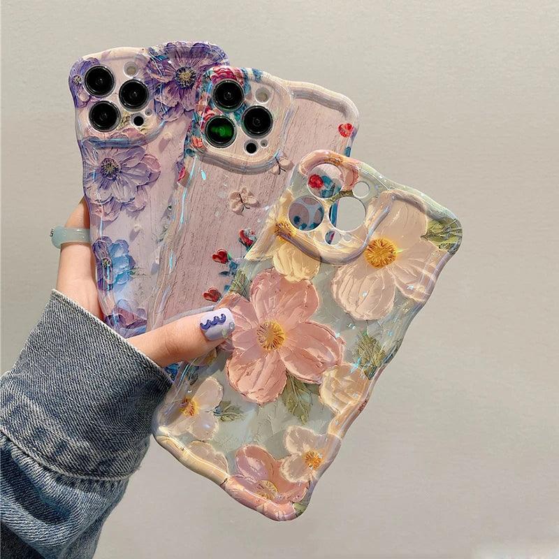 Coque Motif Fleurs en Silicone pour iPhone 11 Pro - Coque Wiqeo 15€-20€, Coque, iPhone 11 Pro, Silicone Wiqeo, Déstockeur de Coques Pour iPhone