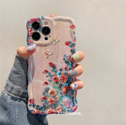Coque Motif Fleurs en Silicone pour iPhone 15 Plus - Coque Wiqeo 15€-20€, Coque, iPhone 15 Plus, Silicone Wiqeo, Déstockeur de Coques Pour iPhone