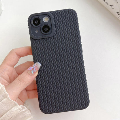 Coque Motif Tissé en Silicone pour iPhone 13 Pro Max - Coque Wiqeo 10€-15€, Coque, iPhone 13 Pro Max, Silicone Wiqeo, Déstockeur de Coques Pour iPhone