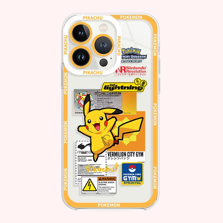 Coque Transparente Pokémon pour iPhone 12 Mini, Wiqeo, Déstockeur de Coques  Pour iPhone