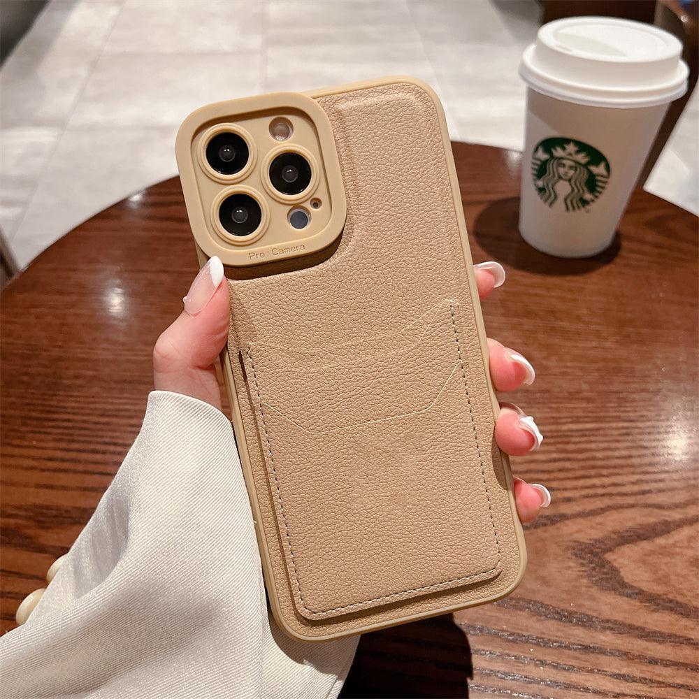 Coque Porte-carte Minimaliste en Silicone pour iPhone 14 Pro Max - Coque Wiqeo 10€-15€, Coque, iPhone 14 Pro Max, Portefeuille, Silicone Wiqeo, Déstockeur de Coques Pour iPhone