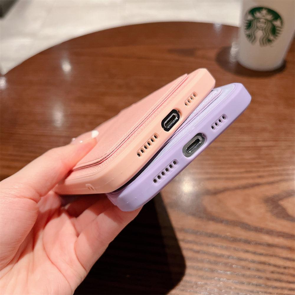 Coque Porte-carte Minimaliste en Silicone pour iPhone 14 Pro Max - Coque Wiqeo 10€-15€, Coque, iPhone 14 Pro Max, Portefeuille, Silicone Wiqeo, Déstockeur de Coques Pour iPhone