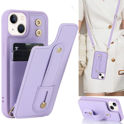 Coque Portefeuille Aspect Cuir avec Sangle pour iPhone 13 Pro Max - Coque Wiqeo 15€-20€, Chaine, Coque, iPhone 13 Pro Max, Portefeuille Wiqeo, Déstockeur de Coques Pour iPhone