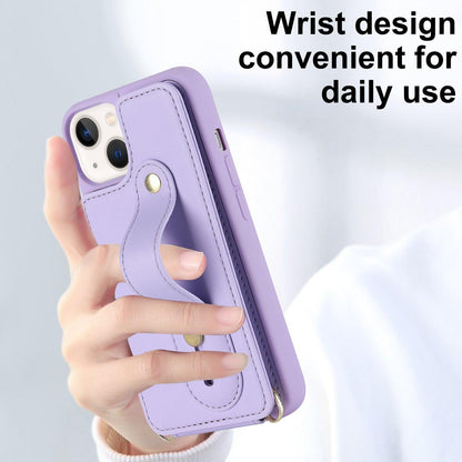 Coque Portefeuille Aspect Cuir avec Sangle pour iPhone 13 Pro Max - Coque Wiqeo 15€-20€, Chaine, Coque, iPhone 13 Pro Max, Portefeuille Wiqeo, Déstockeur de Coques Pour iPhone